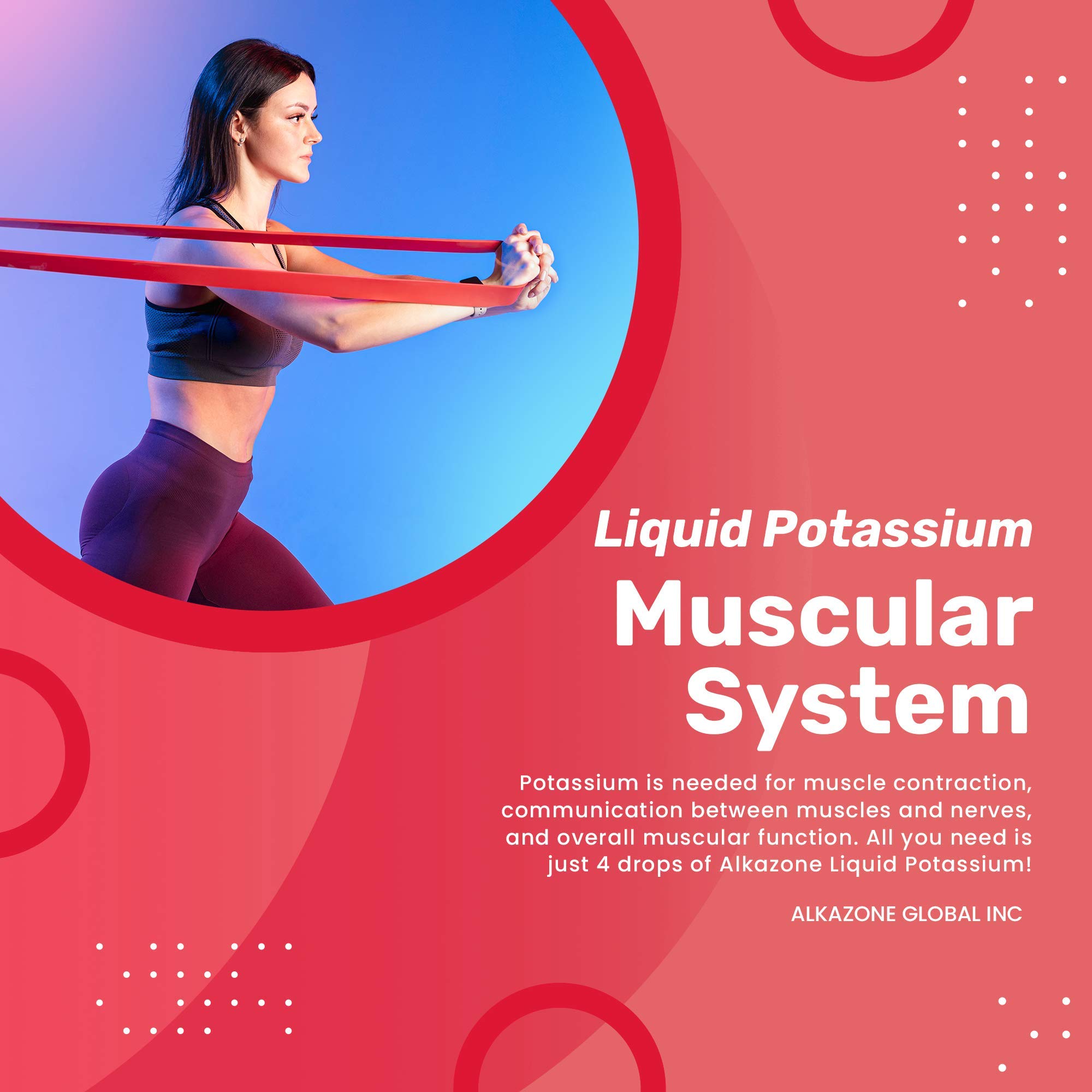 Foto 3 | Suplementos Líquidos Alkazone Liquid Potassium+ 37 ml - Venta Internacional