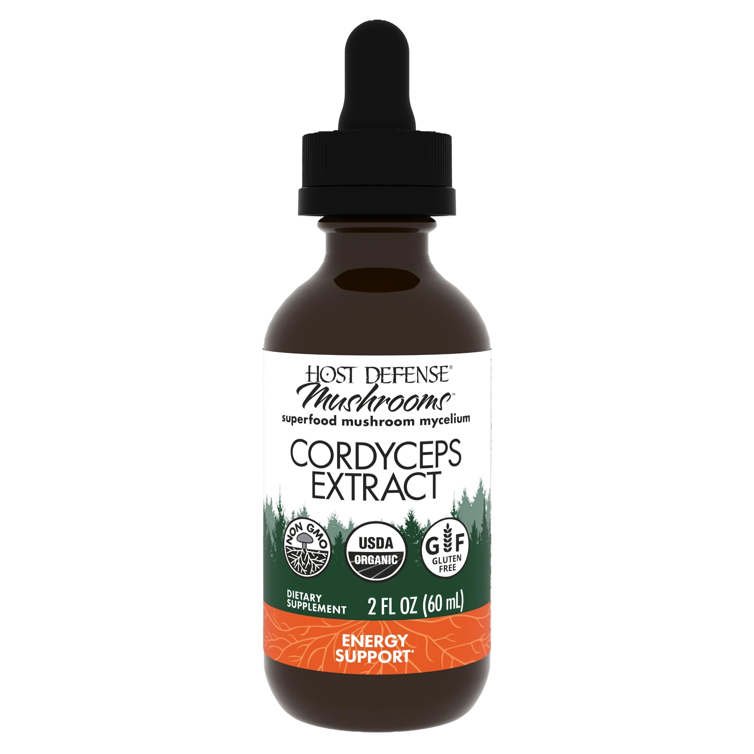 Foto 2 pulgar | Suplemento de Extracto de Cordyceps Host Defense 60 ml - Venta Internacional