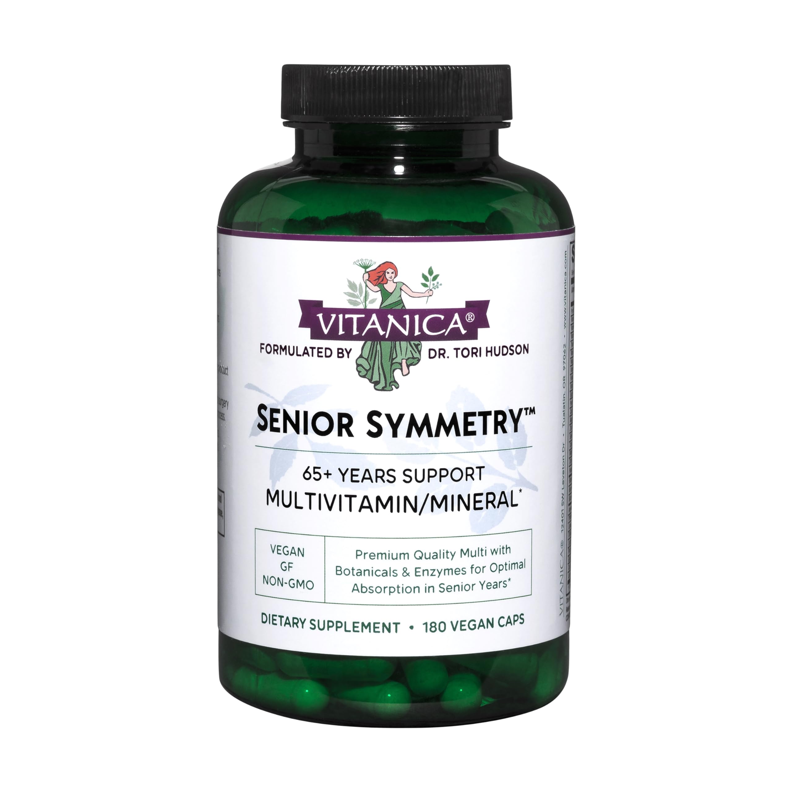 Foto 1 | Multivitaminas Y Minerales Vitanica Senior Symmetry 180 Cápsulas - Venta Internacional.