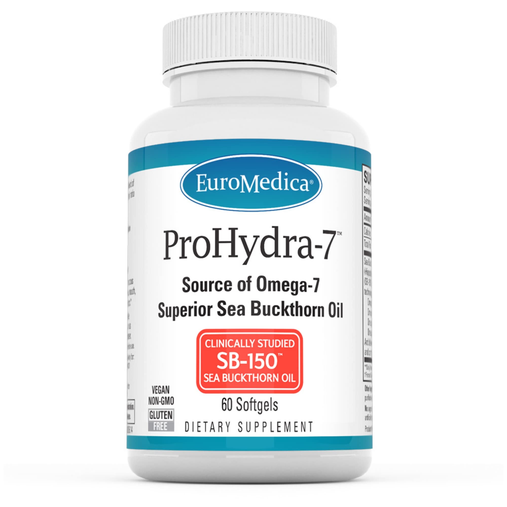 Foto 1 | Suplemento Dietético Euromedica Prohydra-7 Skin Health 60 Cápsulas Blandas - Venta Internacional.