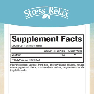 Foto 2 | Tabletas Masticables Natural Factors Melatonin 3 mg 180 Tabletas Masticables - Venta Internacional