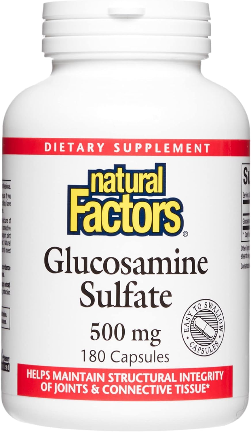 Foto 2 pulgar | Suplemento De Sulfato De Glucosamina De Natural Factors 180 Cápsulas - Venta Internacional.