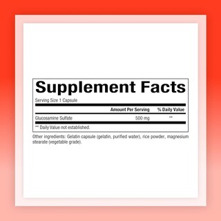 Foto 2 | Suplemento De Sulfato De Glucosamina De Natural Factors 180 Cápsulas - Venta Internacional.