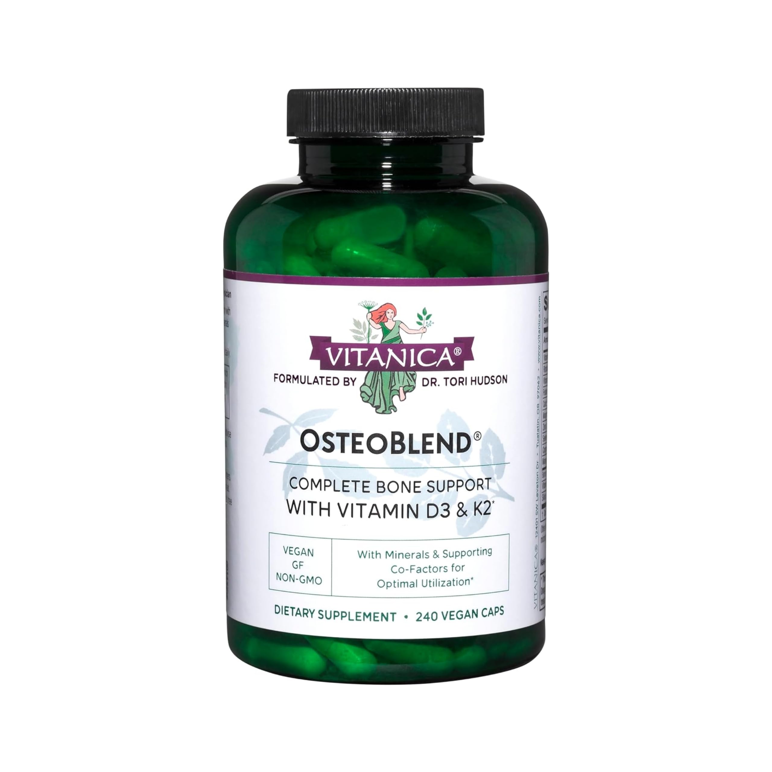Foto 2 pulgar | Suplemento Vitanica Osteoblend Bone Support 240 Cápsulas - Venta Internacional.
