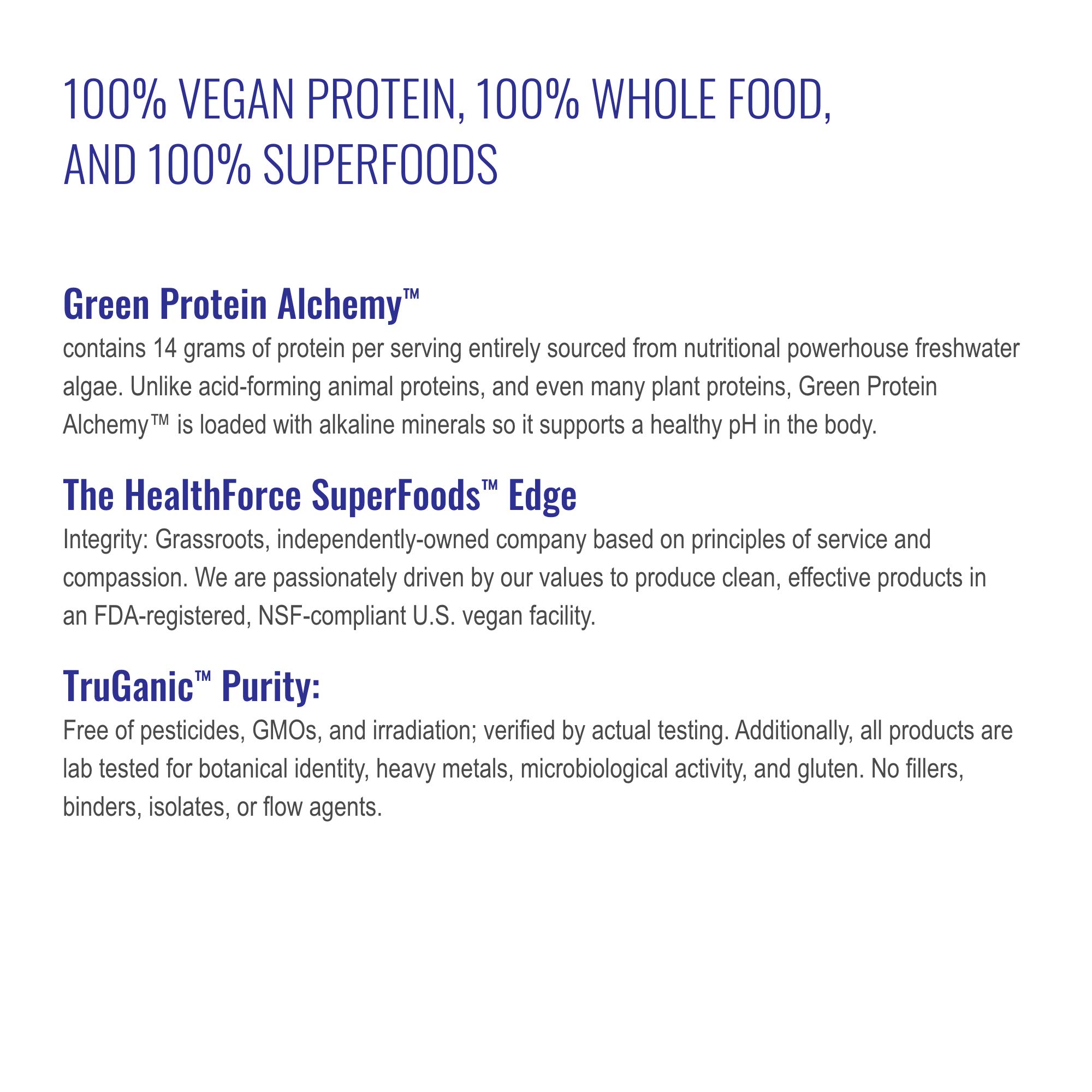 Foto 3 pulgar | Suplemento Healthforce Superfoods Green Protein Alchemy 500 G - Venta Internacional.