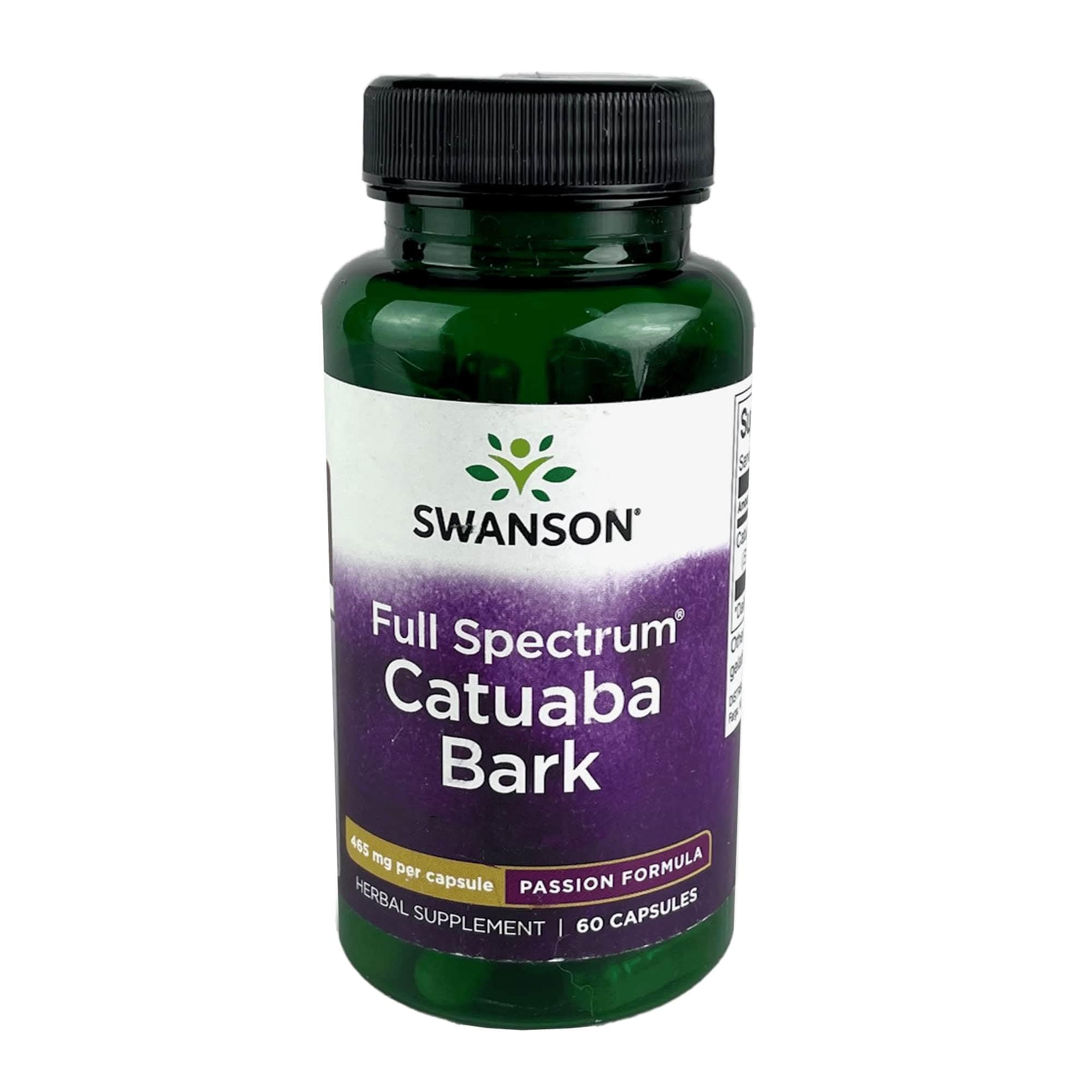 Foto 1 | Suplemento Swanson Catuaba Bark 465 Mg 60 Cápsulas - Venta Internacional.