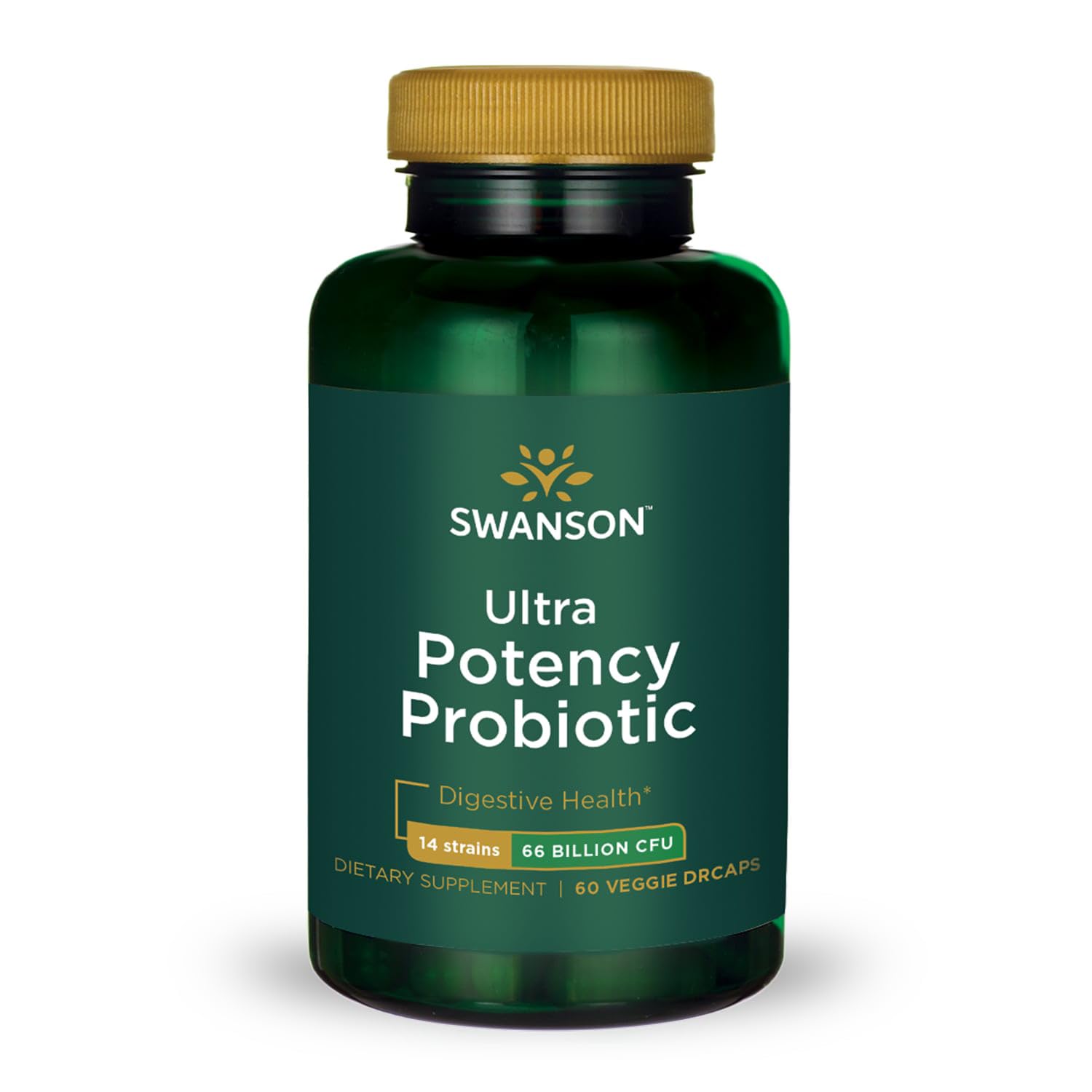Foto 1 | Suplemento Probiótico Swanson Ultra Potency, 66 Mil Millones De Cfu - Venta Internacional.