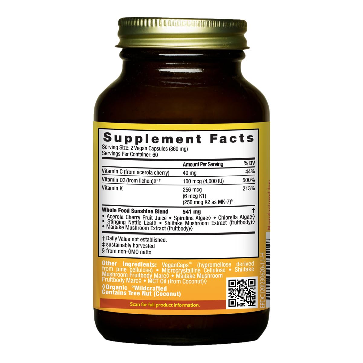 Foto 3 | Complemente La Vitamina D Verdaderamente Natural De Healthforce Superfoods - Venta Internacional.