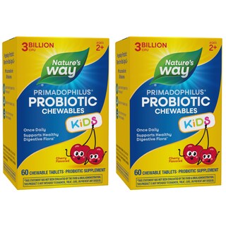 Foto 1 | Probiótico Nature's Way Primadophilus Kids 3b Cfu 60 Masticables - Venta Internacional.