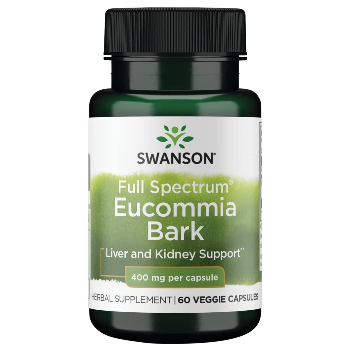 Foto 1 | Suplemento Swanson Full Spectrum Eucommia Bark 400 Mg 60 Cápsulas - Venta Internacional.