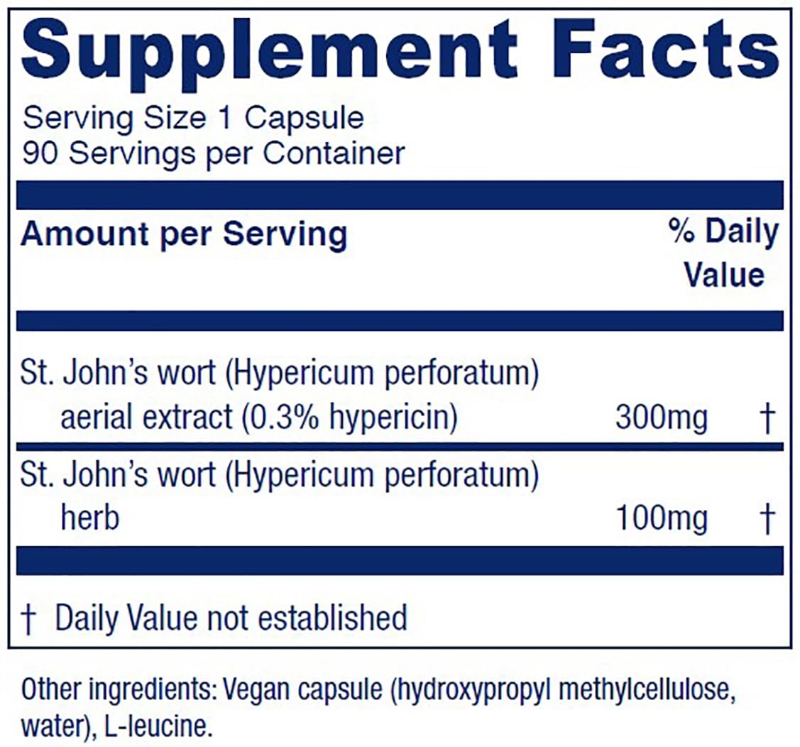 Foto 3 pulgar | Suplemento Vitanica, Cápsulas De Hierba De San Juan, 300 Mg, 90 Unidades - Venta Internacional.