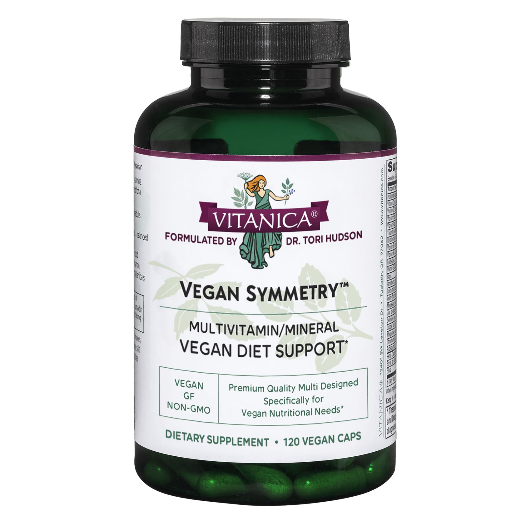 Foto 2 pulgar | Suplemento Vitanica Vegan Symmetry Multivitamínico 120 Cápsulas - Venta Internacional.