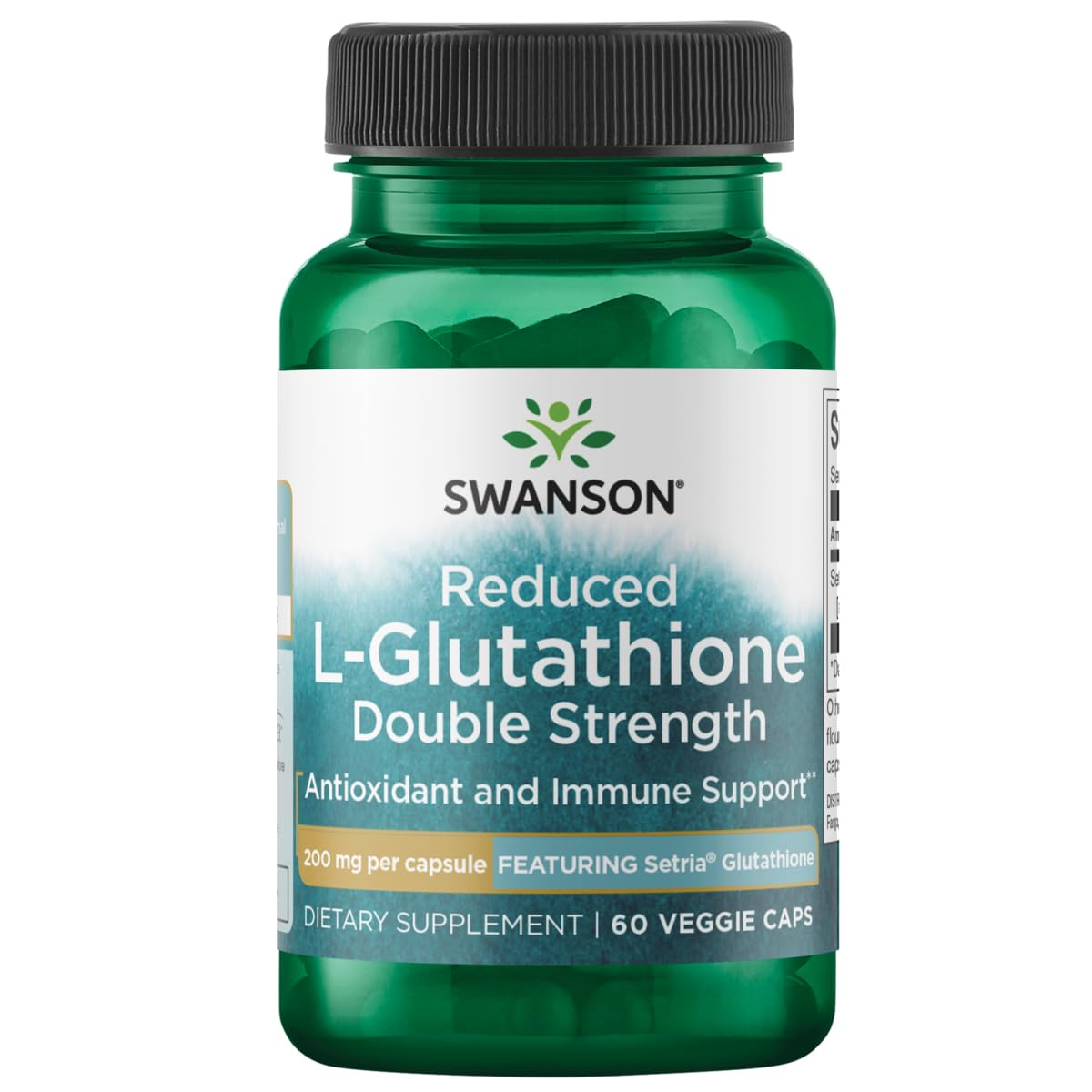 Foto 1 | Suplemento Swanson L-glutatión 200 Mg De Alta Potencia 60 Cápsulas - Venta Internacional.