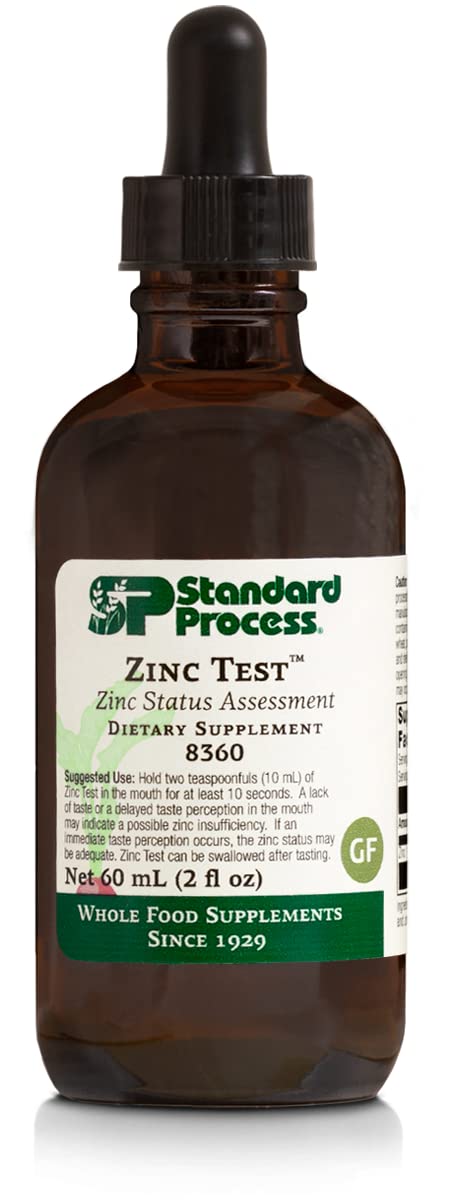 Foto 1 | Suplementos De Zinc De Zinc Test Standard Process Inc., 60 Ml - Venta Internacional.