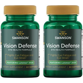 Foto 1 | Suplemento Antioxidante Swanson Vision Defense 60 Cápsulas Blandas (paquete De 2) - Venta Internacional.