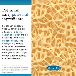 Foto 5 | Suplemento Euromedica Silica-20 60 Comprimidos Healthy Bone - Venta Internacional.
