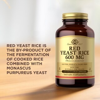 Foto 5 | Suplemento Solgar De Levadura Roja De Arroz 600 Mg 120 Cápsulas - Venta Internacional.