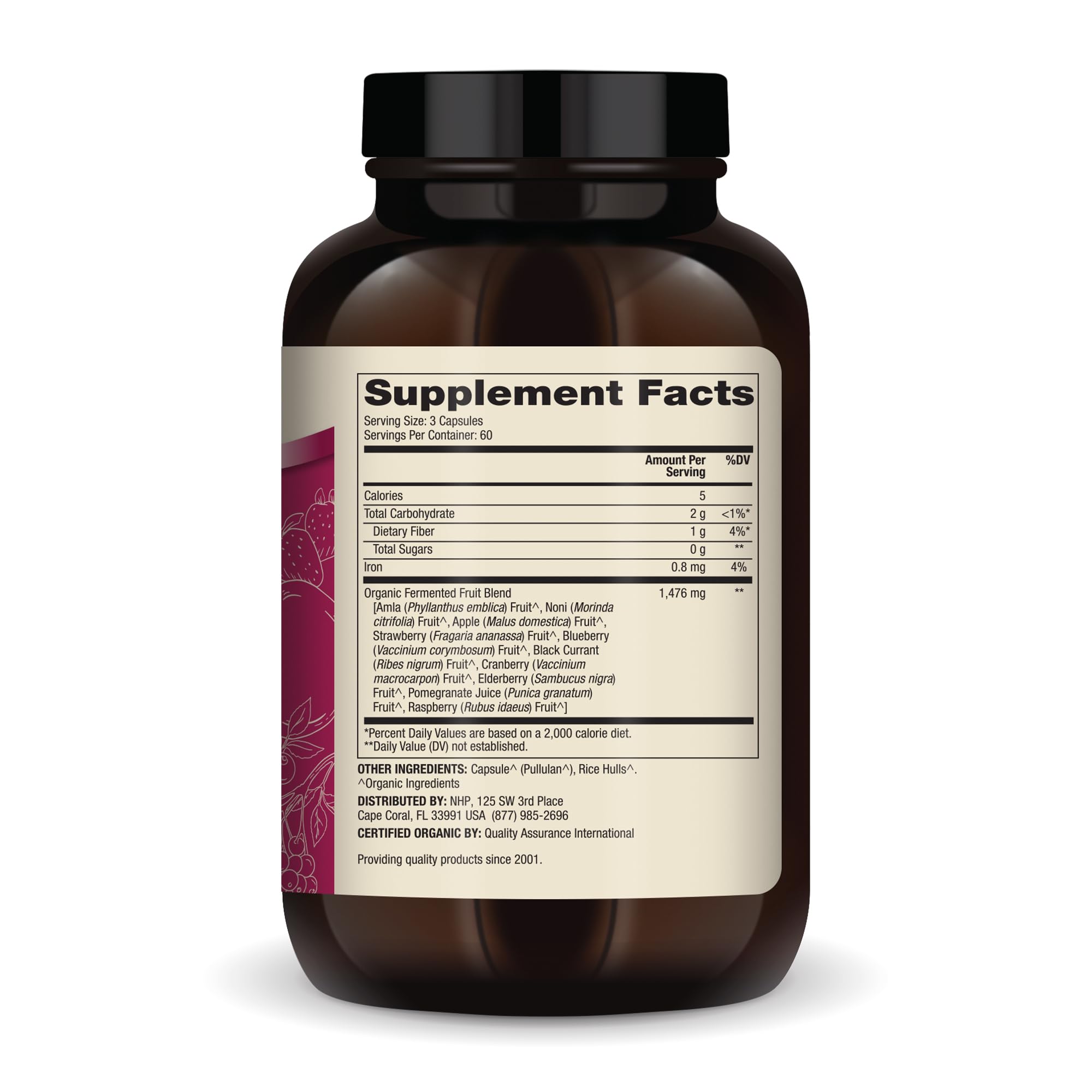 Foto 3 pulgar | Suplemento Dietético Dr. Mercola Organic Fermented Fruits - Venta Internacional.