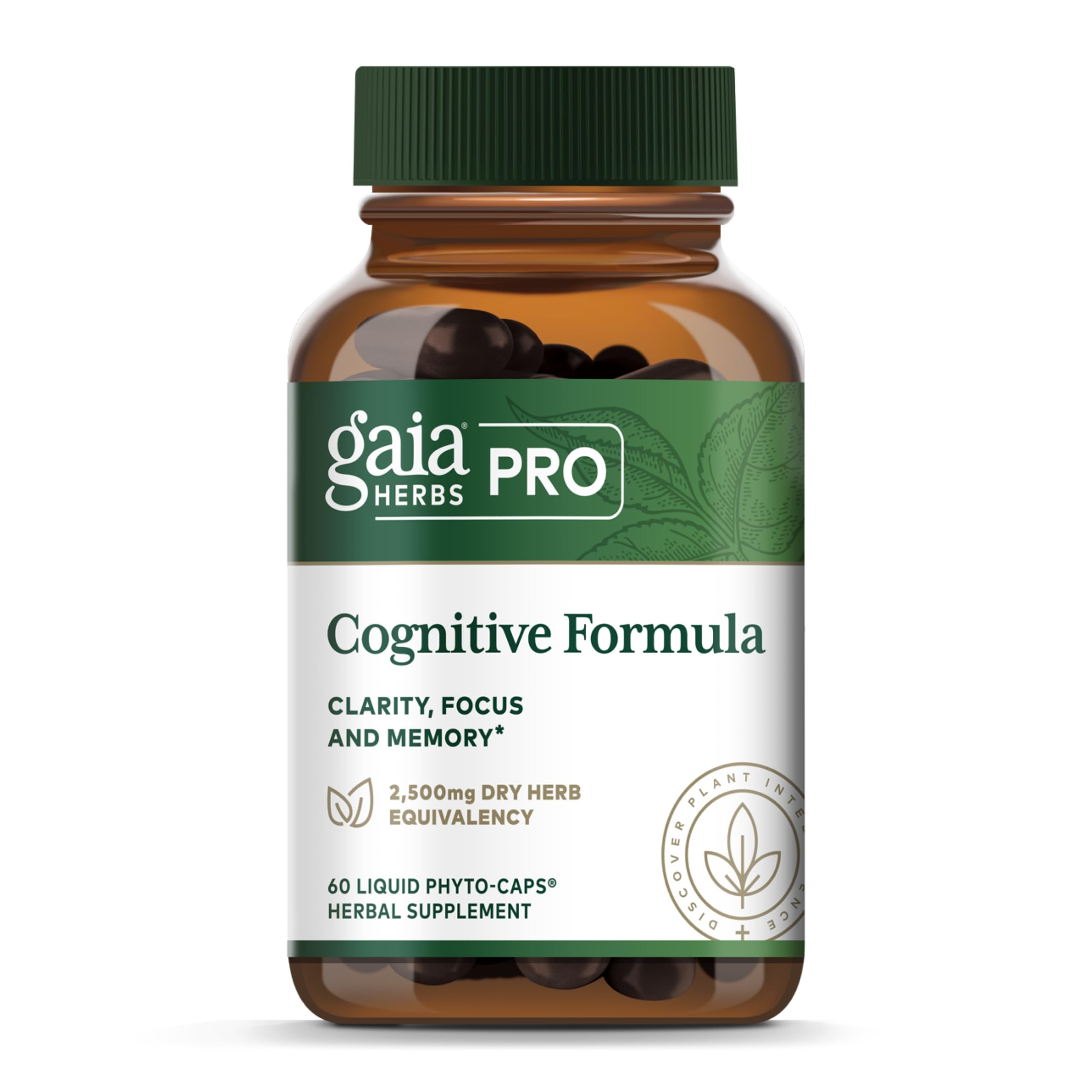 Foto 2 pulgar | Suplemento Gaia Herbs Pro Cognitive Formula, 60 Fitocápsulas - Venta Internacional.