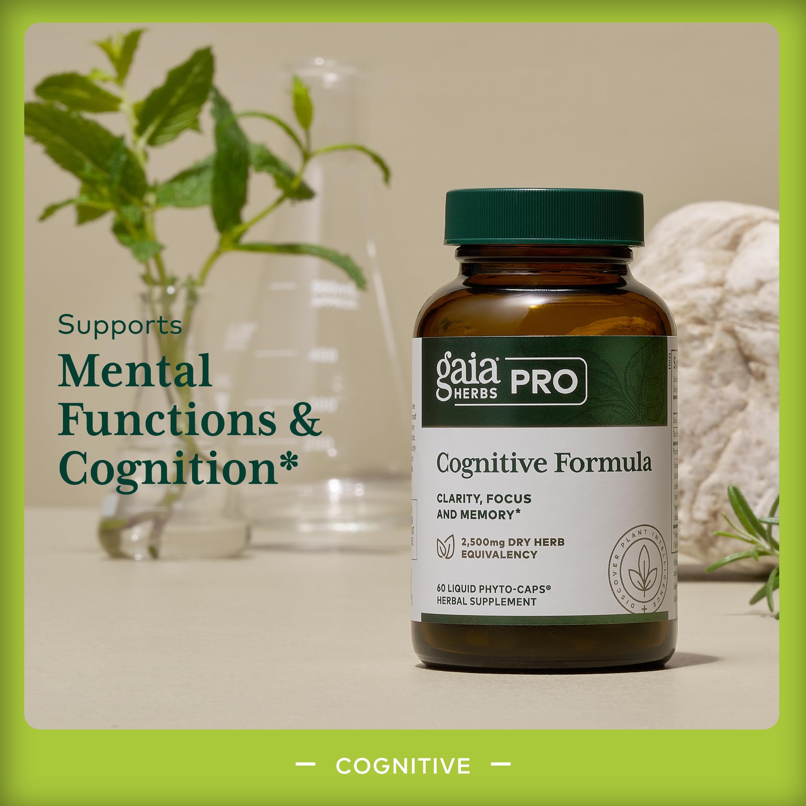 Foto 4 pulgar | Suplemento Gaia Herbs Pro Cognitive Formula, 60 Fitocápsulas - Venta Internacional.