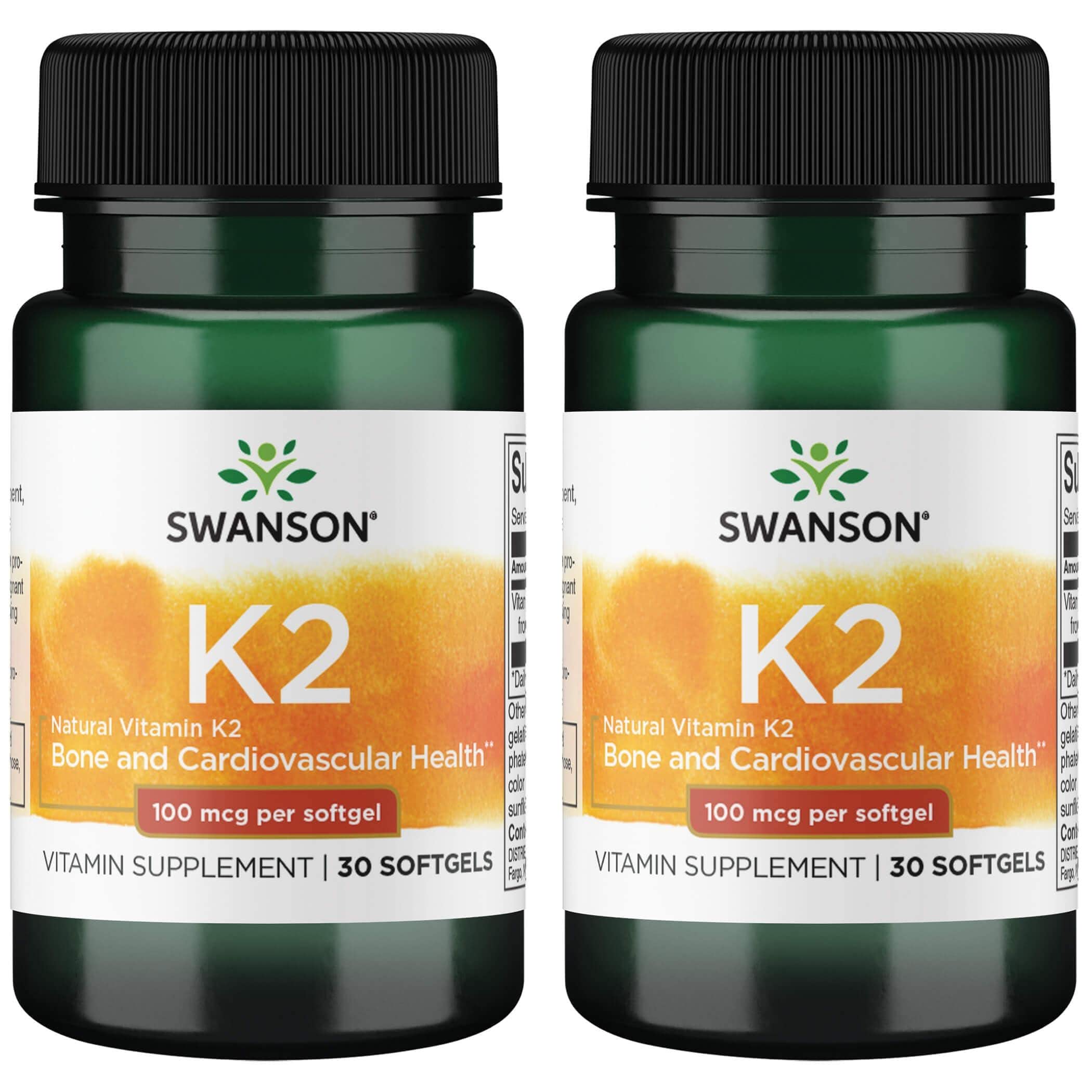 Foto 2 pulgar | Suplemento Vitamínico Swanson Vitamina K2 (menaquinona-7) 100 Mcg - Venta Internacional.