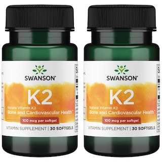 Foto 1 | Suplemento Vitamínico Swanson Vitamina K2 (menaquinona-7) 100 Mcg - Venta Internacional.