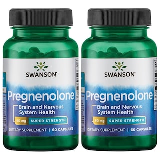 Foto 1 | Suplemento Swanson Ultra Pregnenolone 50 Mg 60 Cápsulas (paquete De 2) - Venta Internacional.