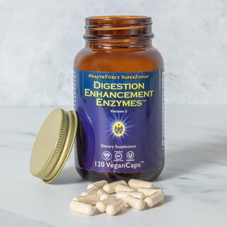 Foto 7 | Suplemento Healthforce Superfoods Enzimas Para Mejorar La Digestión, 360 Cápsulas Veganas - Venta Internacional.