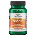 Suplemento Vitamínico Swanson Niacina (vitamina B3) 100 Mg Ne - Venta Internacional.