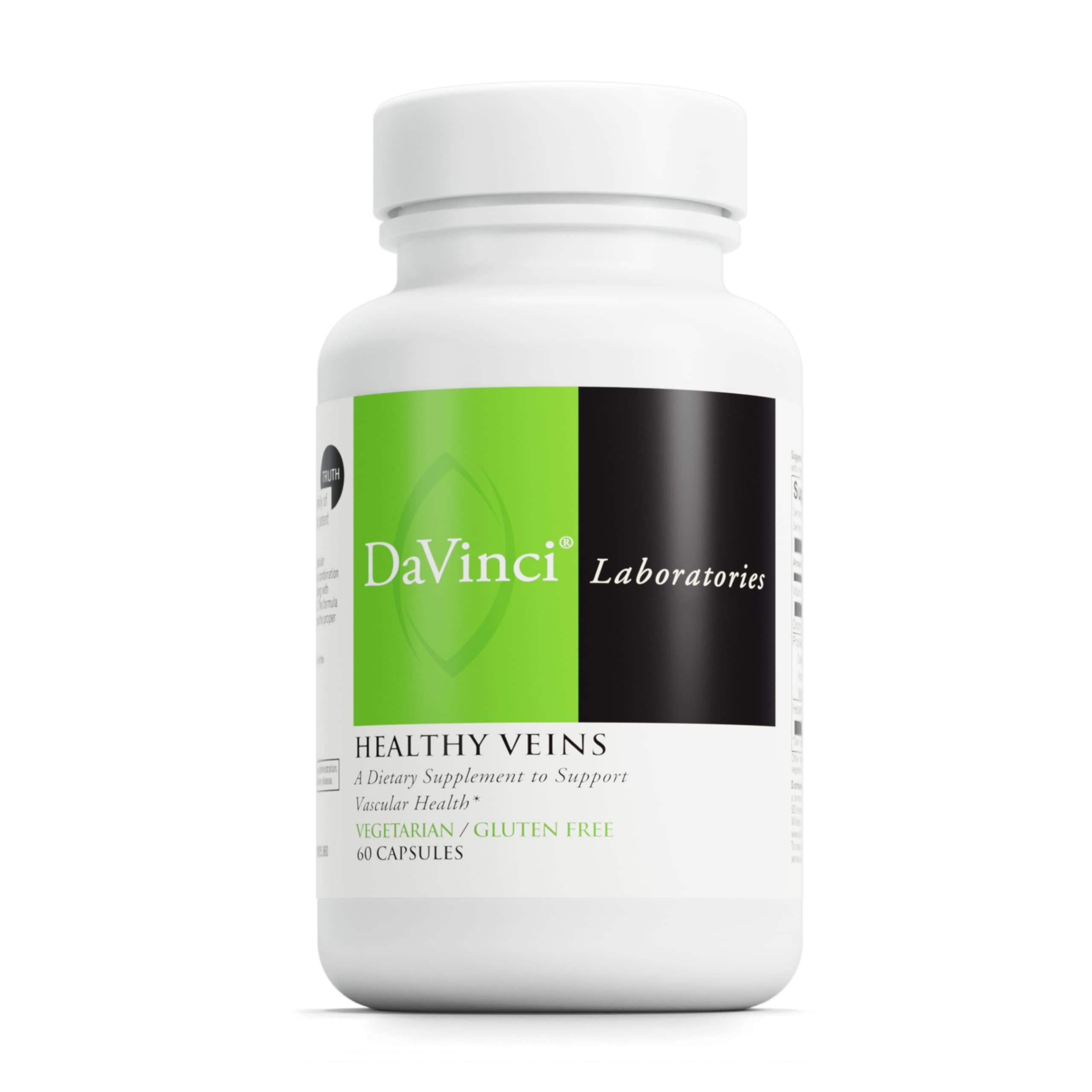 Foto 2 pulgar | Suplemento Davinci Labs Healthy Veins 60 Cápsulas Vegetales - Venta Internacional.