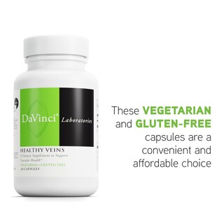 Foto 5 | Suplemento Davinci Labs Healthy Veins 60 Cápsulas Vegetales - Venta Internacional.