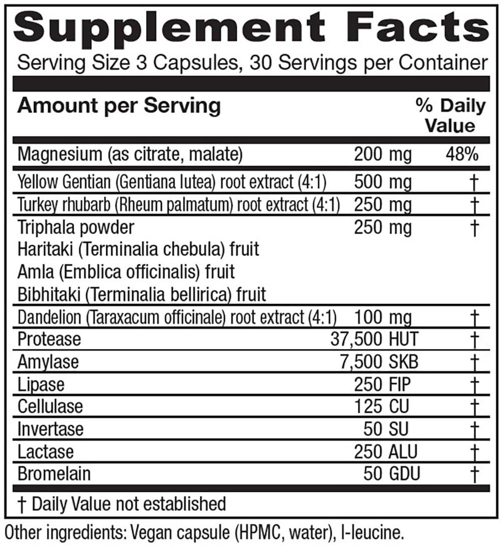 Foto 2 | Suplemento Vitanica Colon Motility Blend 90 Cápsulas Veganas - Venta Internacional.