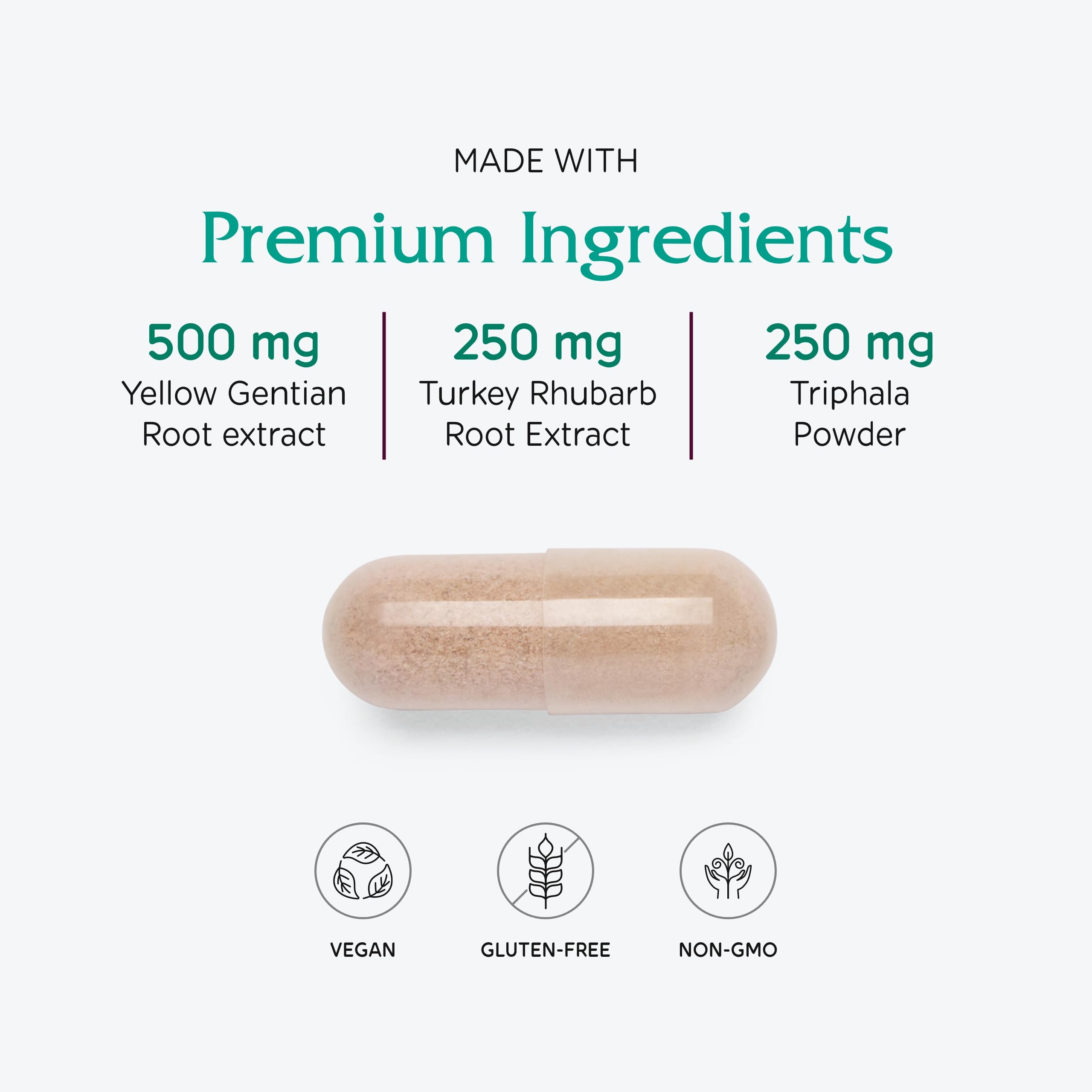 Foto 5 pulgar | Suplemento Vitanica Colon Motility Blend 90 Cápsulas Veganas - Venta Internacional.