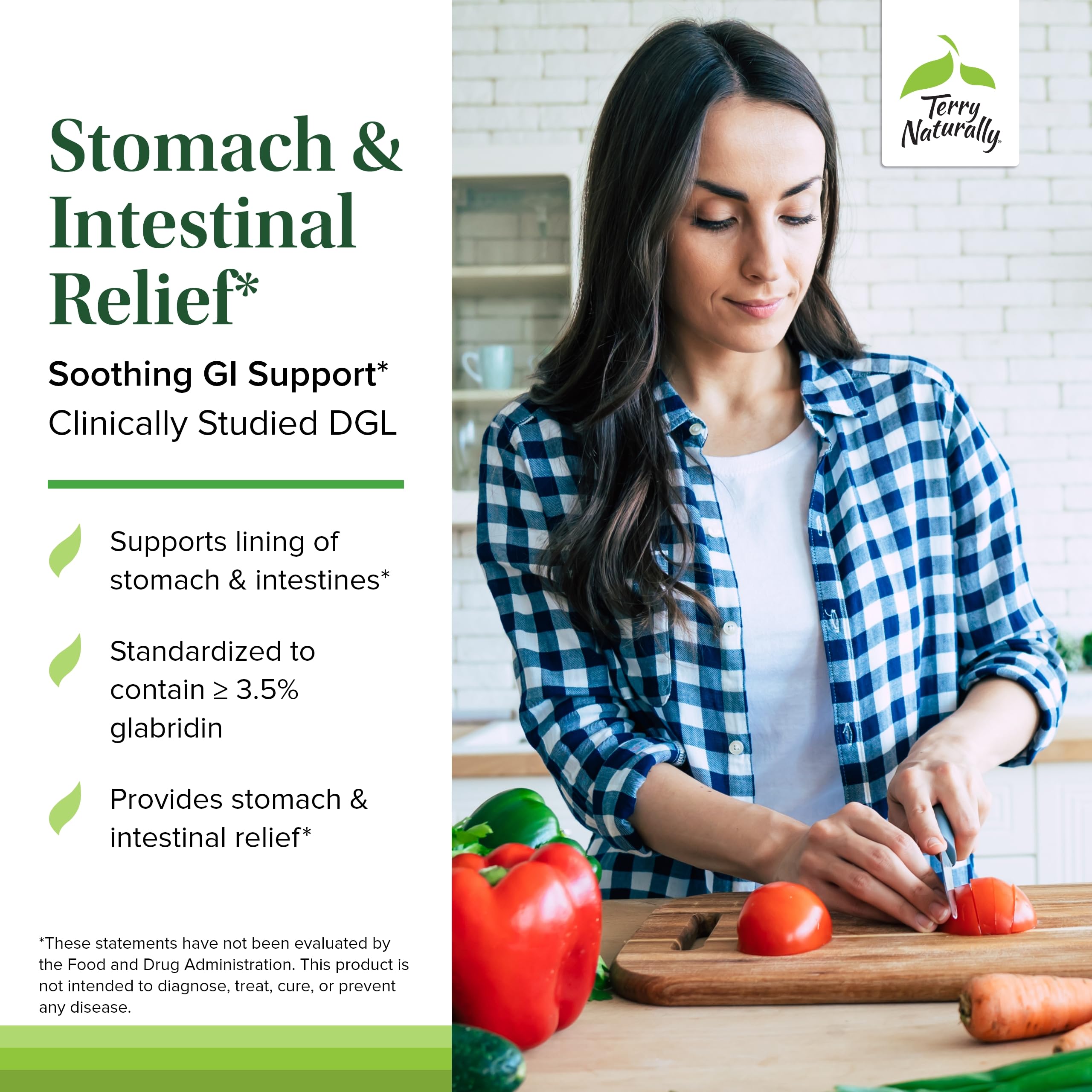 Foto 4 pulgar | Suplemento Terry Naturally Stomac & Intestinal Relief 60 Cápsulas - Venta Internacional.