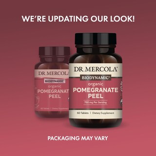 Foto 3 | Suplemento De Cáscara De Granada Orgánica Biodinámica Del Dr. Mercola - Venta Internacional.