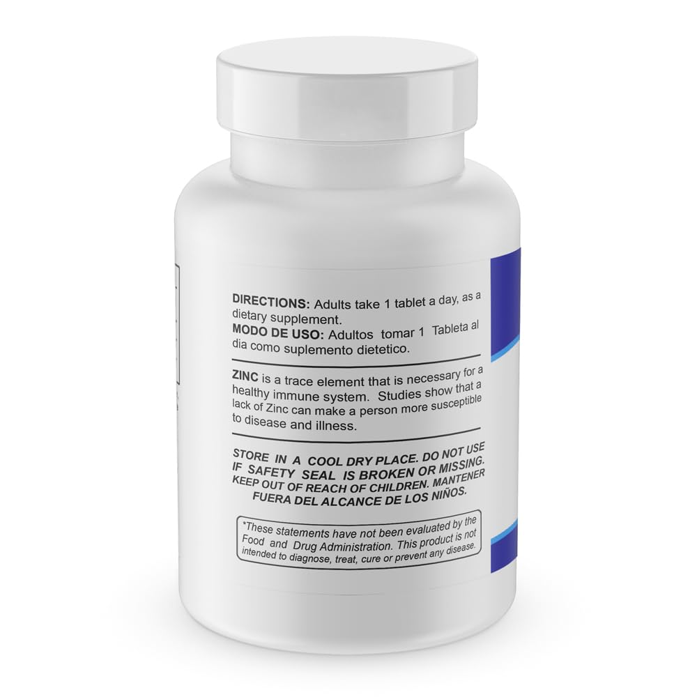 Foto 4 pulgar | Suplemento Dietético Sunshine Naturals Gluconato De Zinc 100 Mg - Venta Internacional.