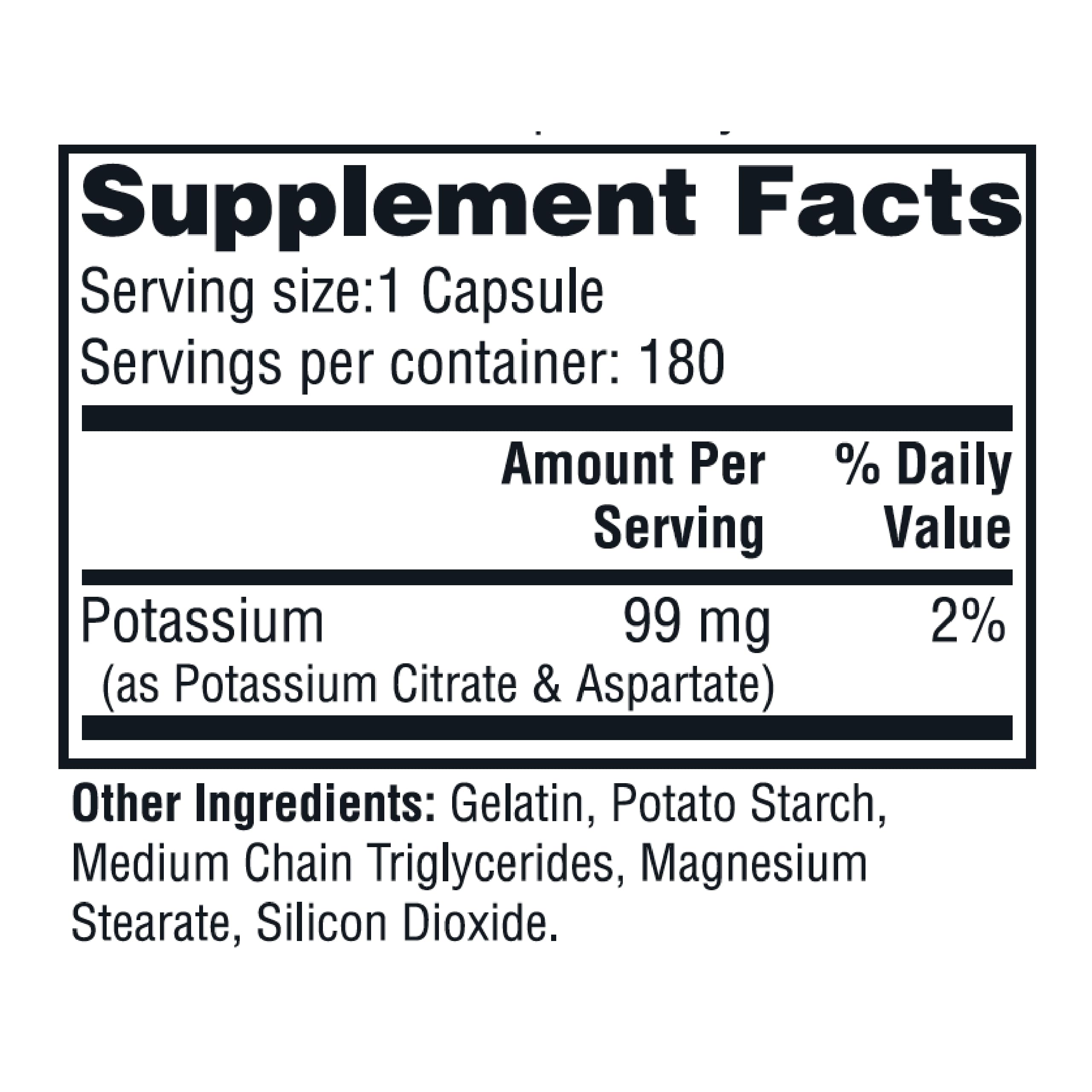 Foto 3 pulgar | Suplemento Twinlab Potassium Caps 2 Frascos - Venta Internacional