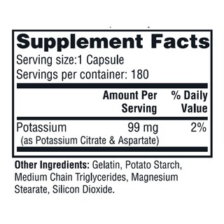 Foto 2 | Suplemento Twinlab Potassium Caps 2 Frascos - Venta Internacional