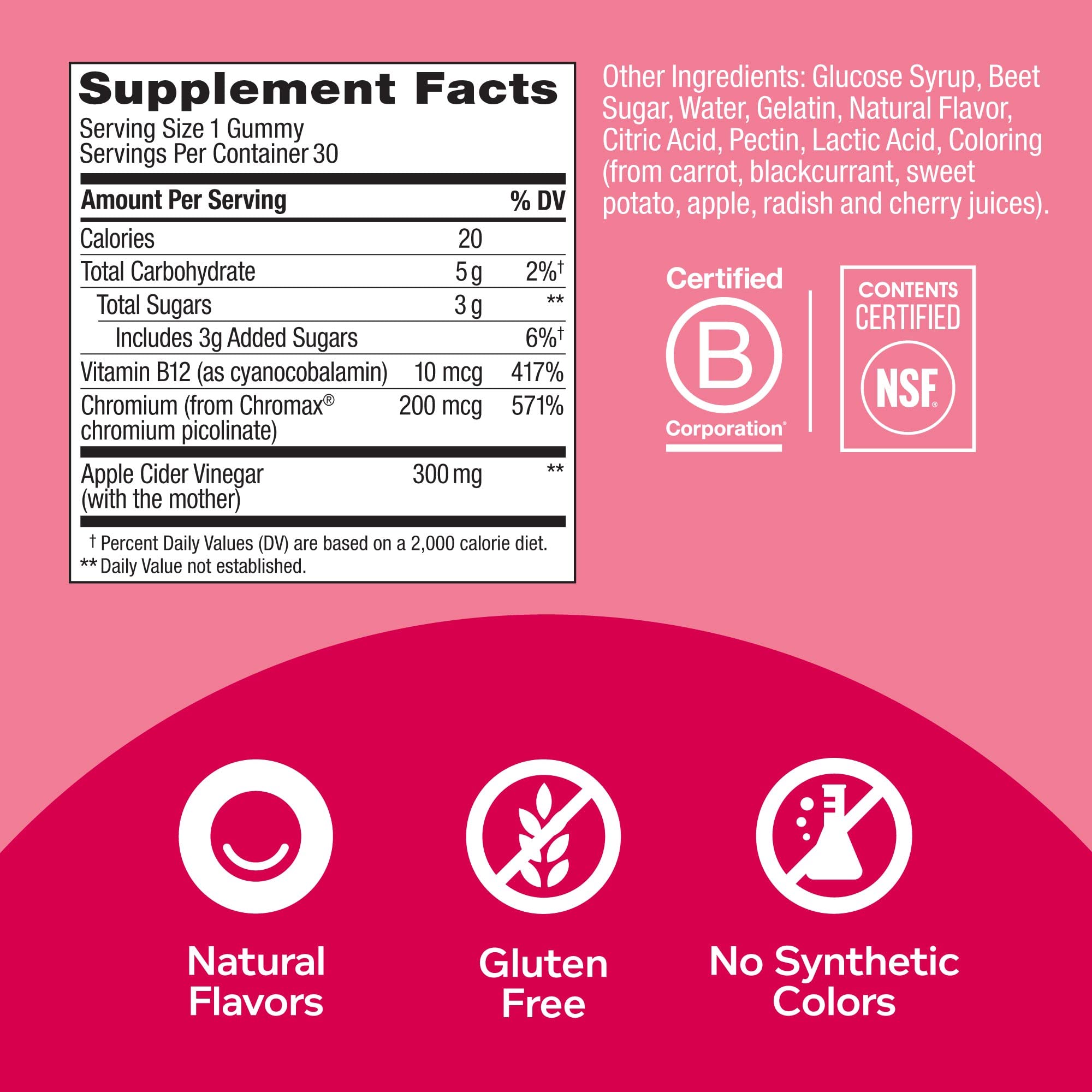 Foto 5 pulgar | Suplemento Olly Metabolism Gummy Rings Con Vinagre De Sidra De Manzana - Venta Internacional.