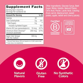 Foto 4 | Suplemento Olly Metabolism Gummy Rings Con Vinagre De Sidra De Manzana - Venta Internacional.