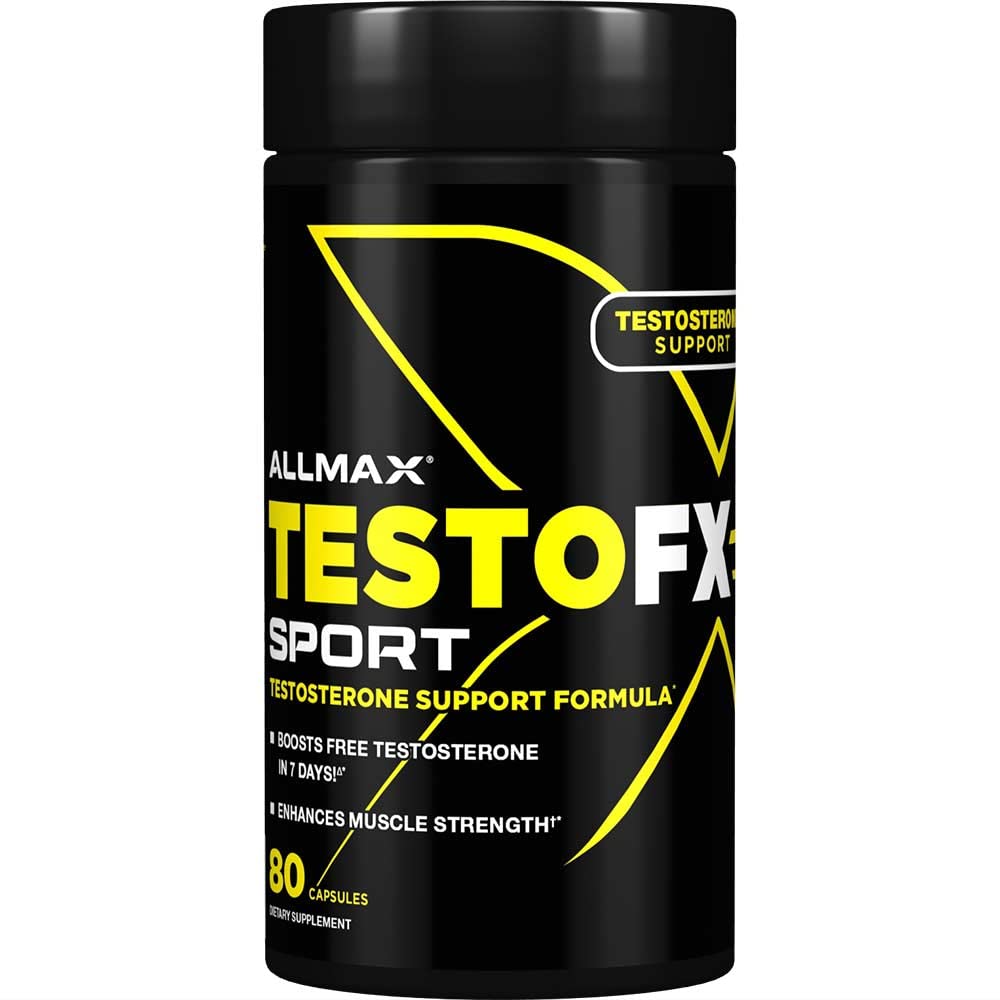 Foto 2 pulgar | Suplemento Allmax Testofx Sport Testosterone 80 Cápsulas - Venta Internacional.