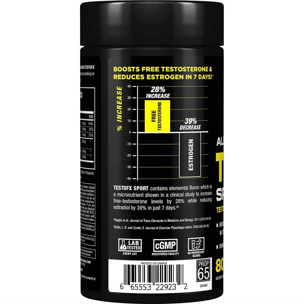 Foto 3 pulgar | Suplemento Allmax Testofx Sport Testosterone 80 Cápsulas - Venta Internacional.