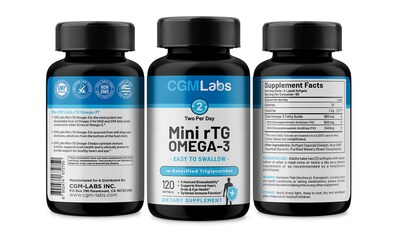 Foto 7 | Suplemento Dietético Aceite De Pescado Rtg Omega 3 De Cgm Labs 960 Mg - Venta Internacional.