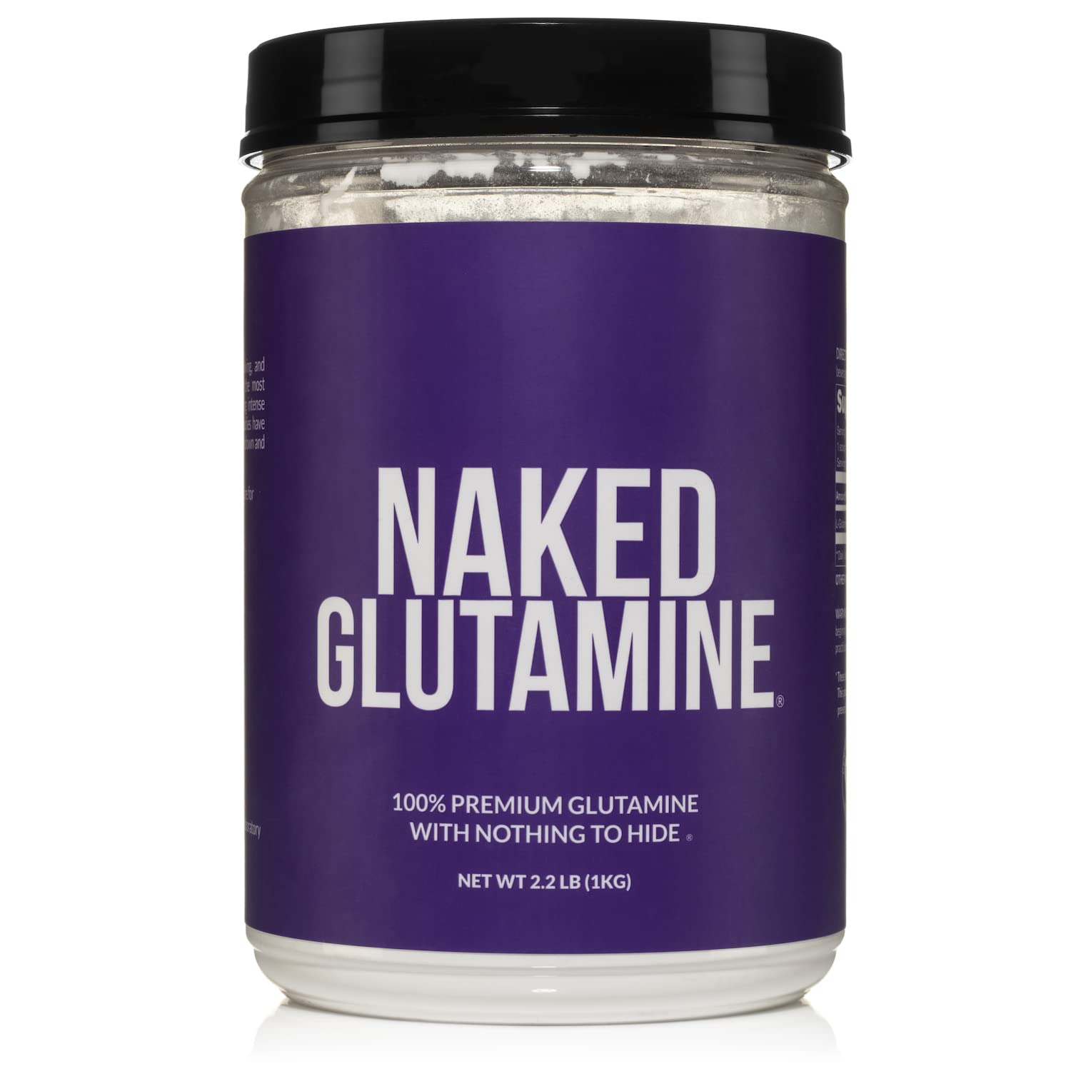 Foto 2 pulgar | Suplemento De L-glutamina Pura Naked, 1000 G, 200 Porciones - Venta Internacional.
