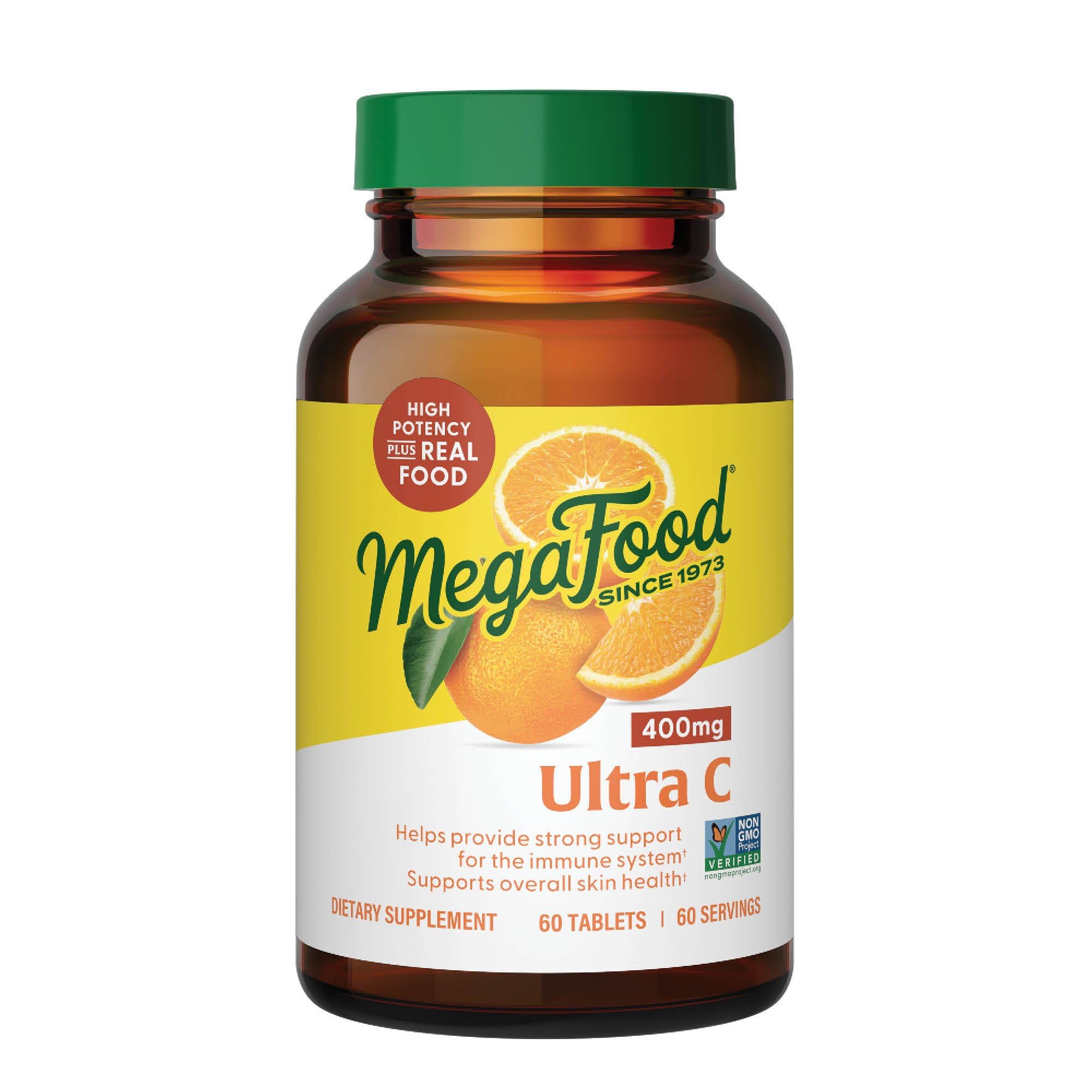 Foto 2 pulgar | Suplemento Megafood Ultra C 400 Mg Vegano Con Vitamina C 60 Comprimidos - Venta Internacional.