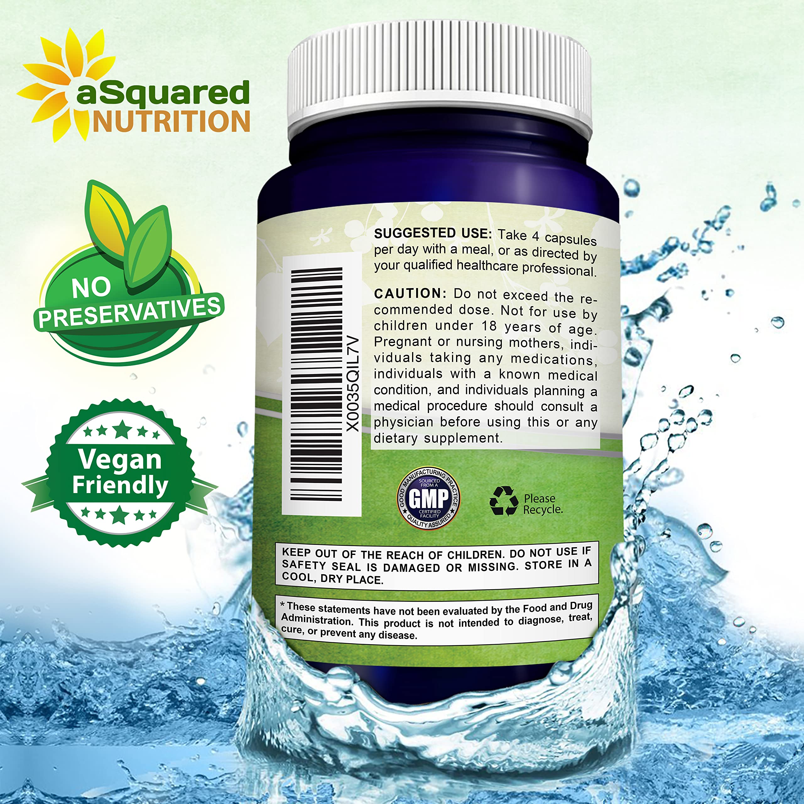 Foto 8 pulgar | Suplemento De Mioinositol Y D-chiro Inosito De Squared Nutrition - Venta Internacional.