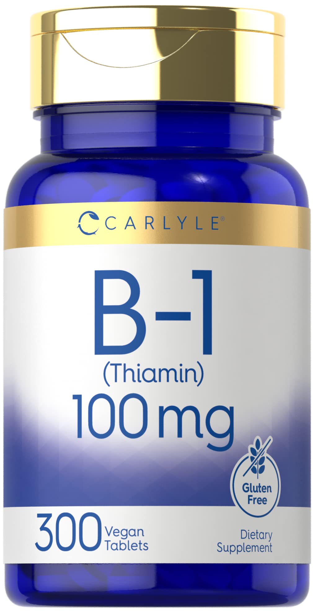 Foto 1 | Suplemento Carlyle De Vitamina B-1 100 Mg 300 Comprimidos - Venta Internacional.