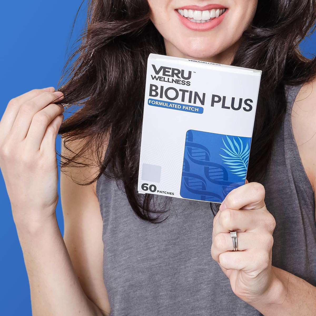 Foto 4 | Patch Veru Wellness Biotin Plus Daily Con Colágeno Durante 60 Días - Venta Internacional.