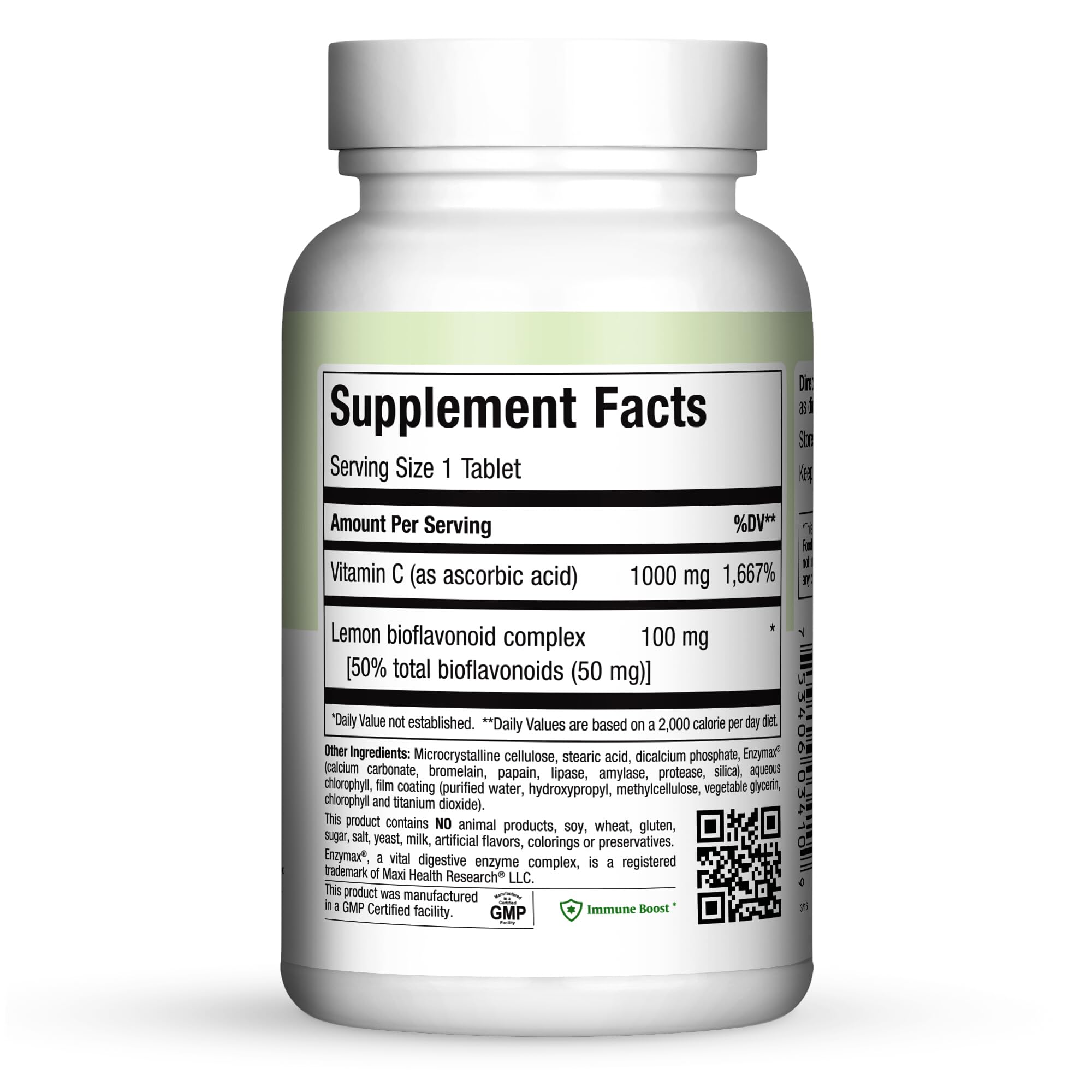 Foto 5 pulgar | Suplemento De Vitamina C Maxi Health, Tabletas De 1000 Mg, 100 Unidades - Venta Internacional.