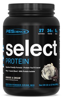 Foto 1 | Crema De Galletas Bajas En Carbohidratos Pesscience Select De Proteína En Polvo, 27 Dosis - Venta Internacional.